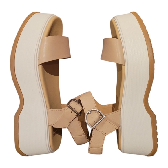 SOREL Women's Dayspring Ankle Strap Platform Sandal, Size 6 - Picture 9 of 11